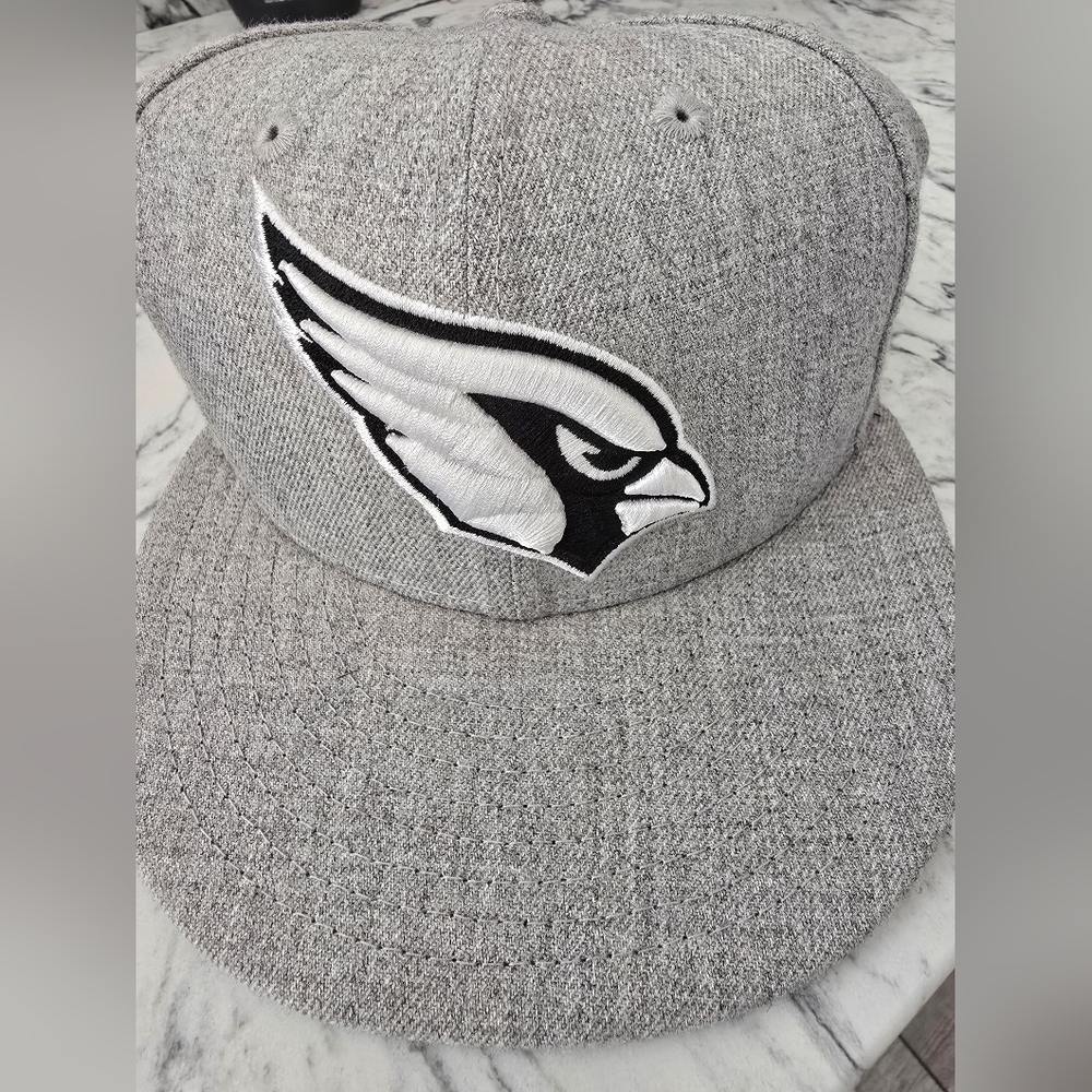 New Era Gray Arizona Cardinals Fitted Hat